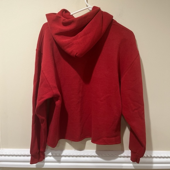 Mens Vintage 90s Cropped Conestoga Valley Athletics Hoodie - Picture 2 of 3